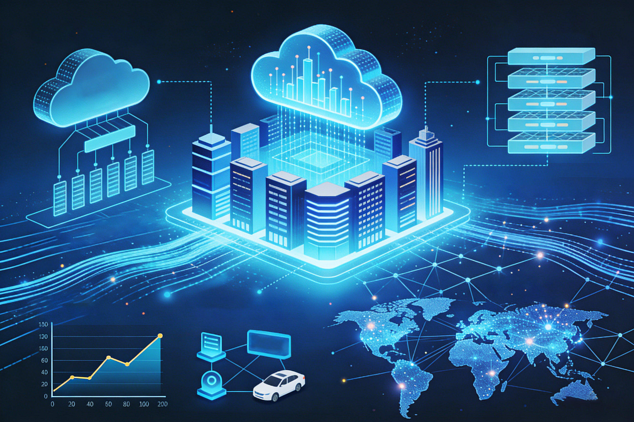 Intelligent Computing as the Foundation · Ecological Win-Win | Grid World × DeepSeek: Large Model Technology Drives the Intelligent Transformation of the Geological Industry